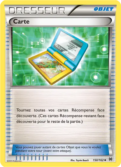 Image de la carte Pokemon Carte 150/162