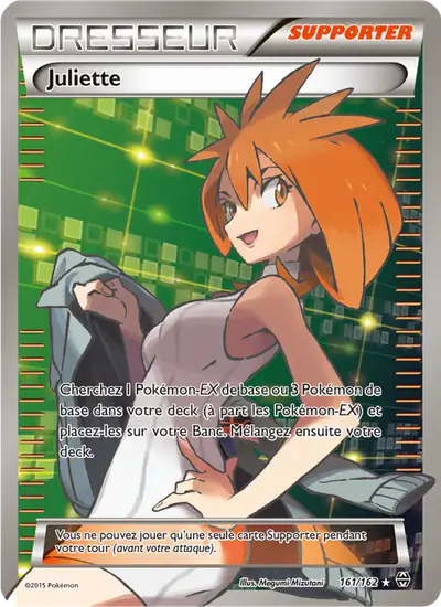 Image de la carte Pokemon Juliette 161/162