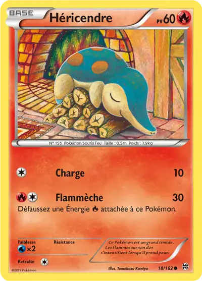 Image de la carte Pokemon Héricendre 18/162
