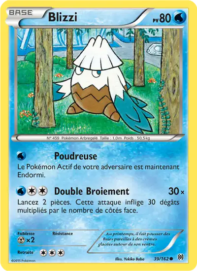 Image de la carte Pokemon Blizzi 39/162