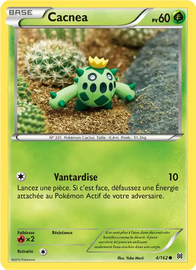 Image de la carte Pokemon Cacnea 4/162