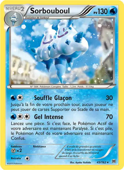 Image de la carte Pokemon Sorbouboul 45/162