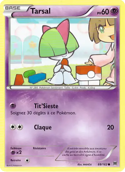 Image de la carte Pokemon Tarsal 68/162