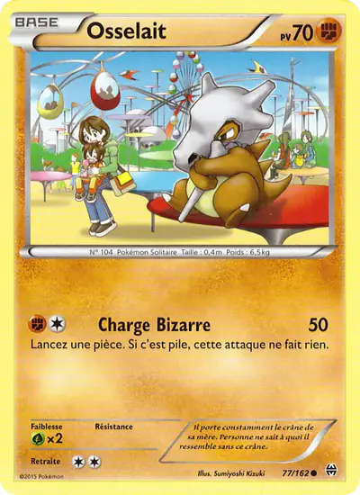 Image de la carte Pokemon Osselait 77/162