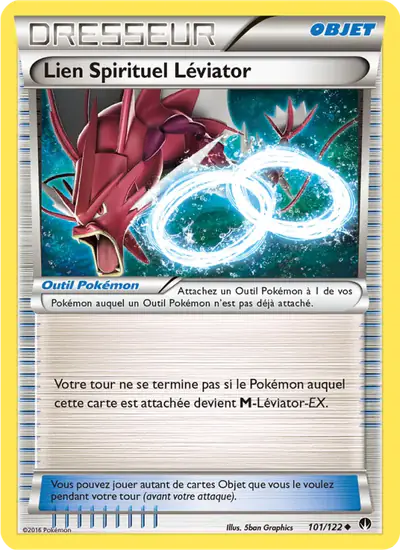 Image de la carte Pokemon Lien Spirituel Léviator 101/122