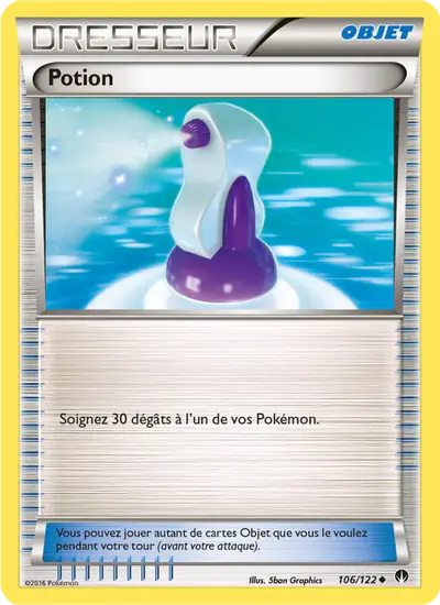 Image de la carte Pokemon Potion 106/122