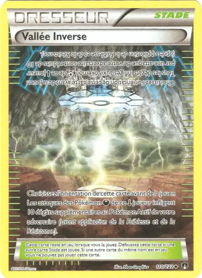 Image de la carte Pokemon Vallée Inverse 110/122