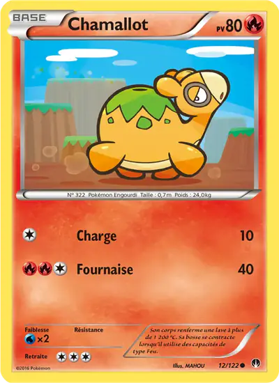 Image de la carte Pokemon Chamallot 12/122