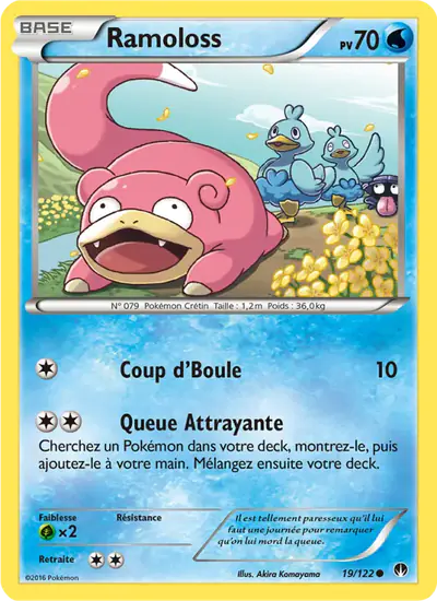 Image de la carte Pokemon Ramoloss 19/122
