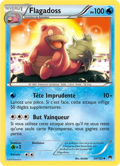 Image de la carte Pokemon Flagadoss 20/122