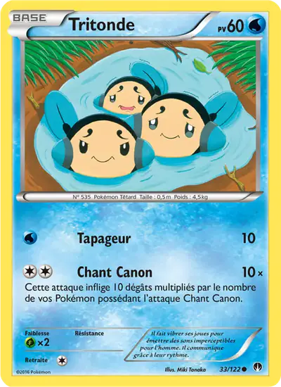 Image de la carte Pokemon Tritonde 33/122