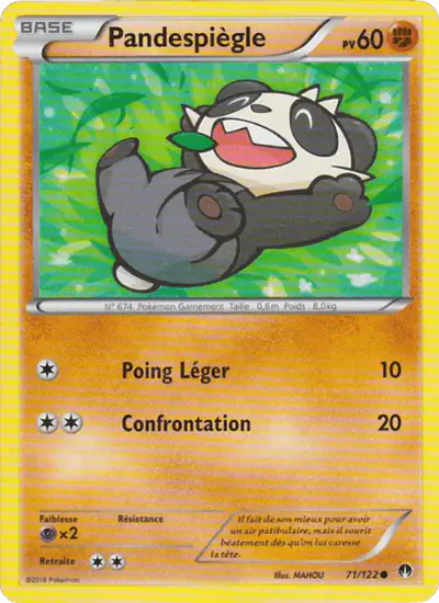 Image de la carte Pokemon Pandespiègle 71/122
