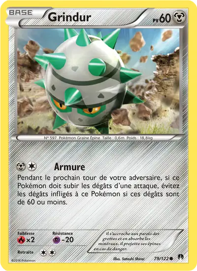 Image de la carte Pokemon Grindur 79/122