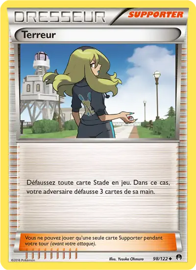 Image de la carte Pokemon Terreur 98/122