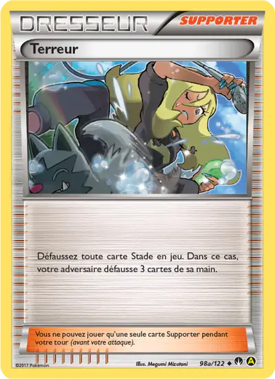 Image de la carte Pokemon Terreur 98a/122