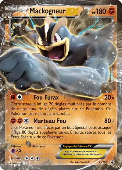 Image de la carte Pokemon Mackogneur EX XY108/211