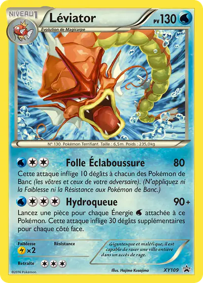Image de la carte Pokemon Léviator XY109/211