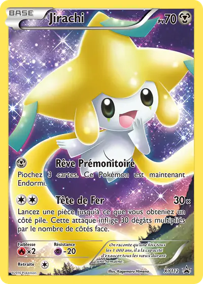 Image de la carte Pokemon Jirachi XY112/211