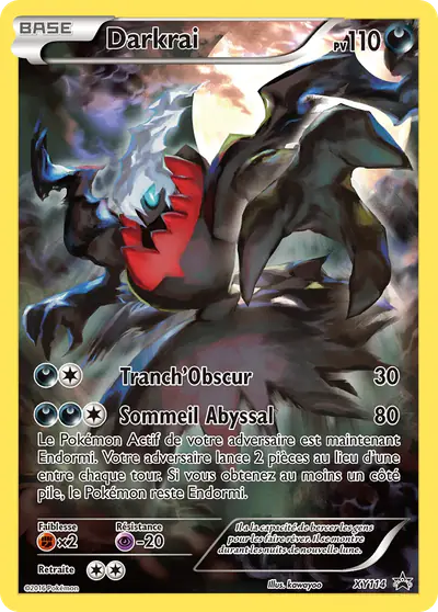 Image de la carte Pokemon Darkrai XY114/211