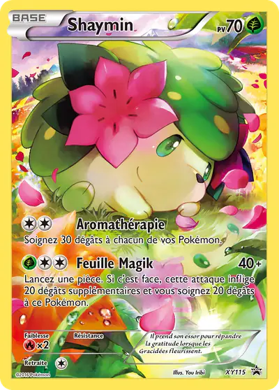 Image de la carte Pokemon Shaymin XY115/211