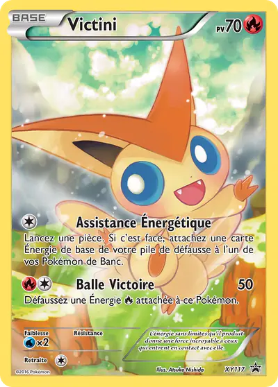 Image de la carte Pokemon Victini XY117/211