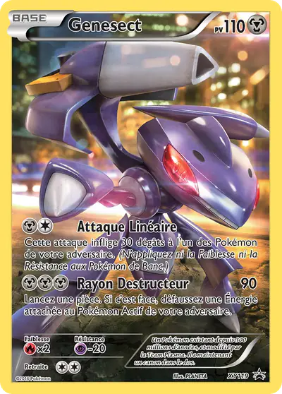 Image de la carte Pokemon Genesect XY119/211