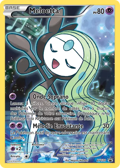Image de la carte Pokemon Meloetta XY120/211