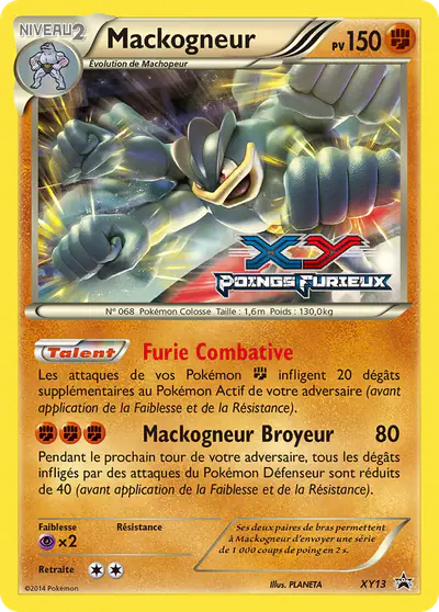 Image de la carte Pokemon Mackogneur XY13/211