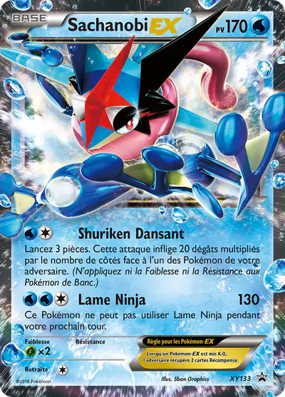 Image de la carte Pokemon Sachanobi EX XY133/211