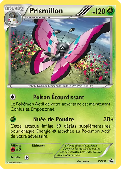 Image de la carte Pokemon Prismillon XY137/211