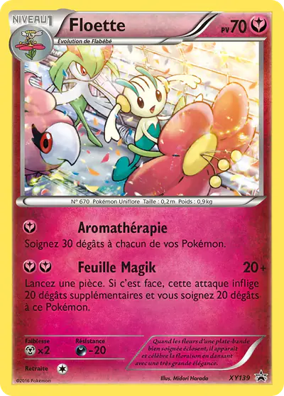 Image de la carte Pokemon Floette XY139/211