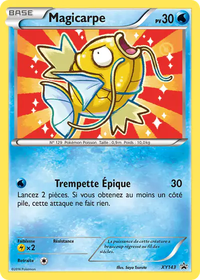 Image de la carte Pokemon Magicarpe XY143/211