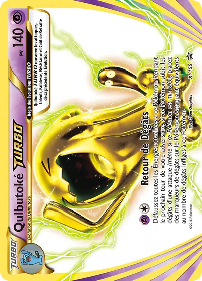 Image de la carte Pokemon Qulbutoké TURBO XY155/211
