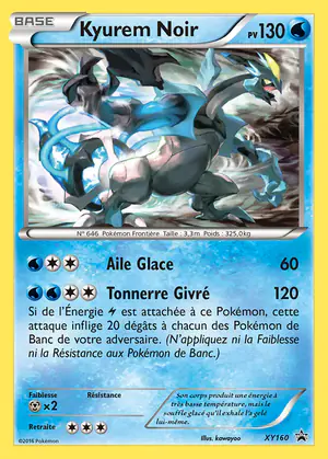 Kyurem Noir XY160