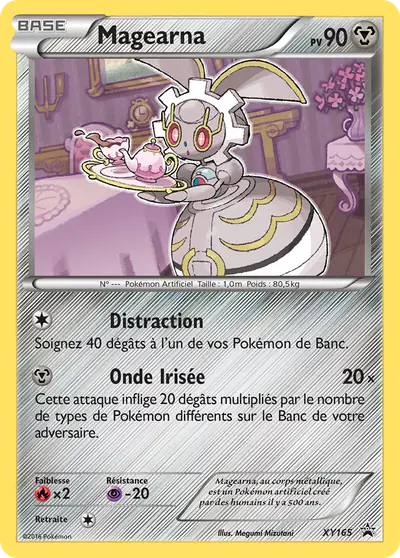 Image de la carte Pokemon Magearna XY165/211