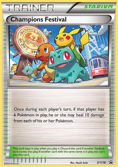 Image de la carte Pokemon Festival des Champions XY176/211