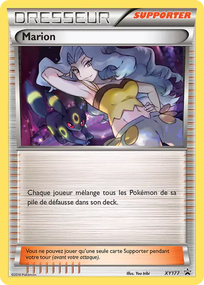 Image de la carte Pokemon Marion XY177/211