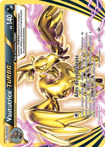 Image de la carte Pokemon Vaututrice TURBO XY182/211