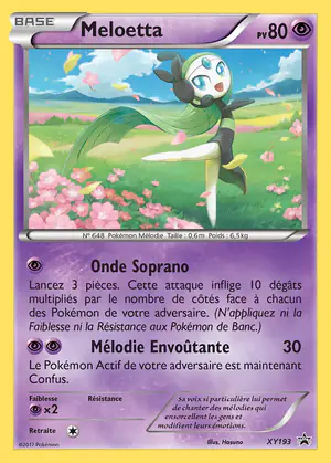 Meloetta XY193