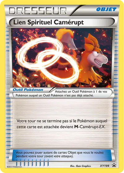 Image de la carte Pokemon Lien Spirituel Camérupt XY199/211