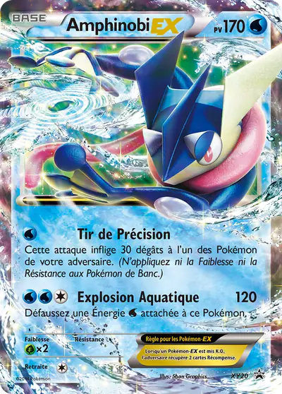 Image de la carte Pokemon Amphinobi EX XY20/211