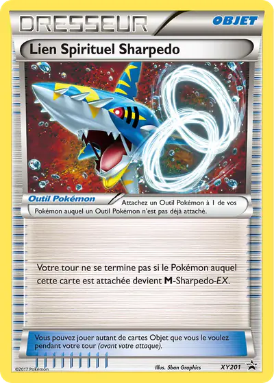 Image de la carte Pokemon Lien Spirituel Sharpedo XY201/211