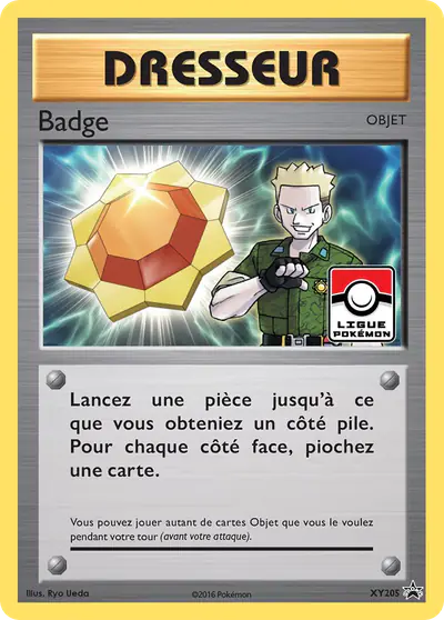 Image de la carte Pokemon Badge XY205/211