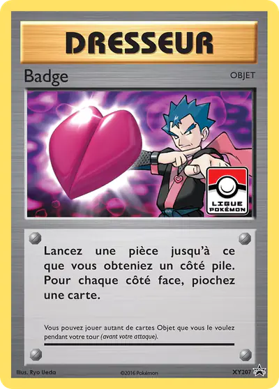 Image de la carte Pokemon Badge XY207/211