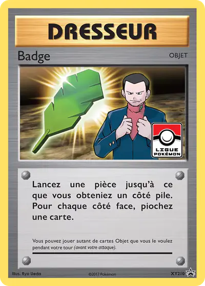 Image de la carte Pokemon Badge XY210/211