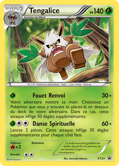 Image de la carte Pokemon Tengalice XY23/211