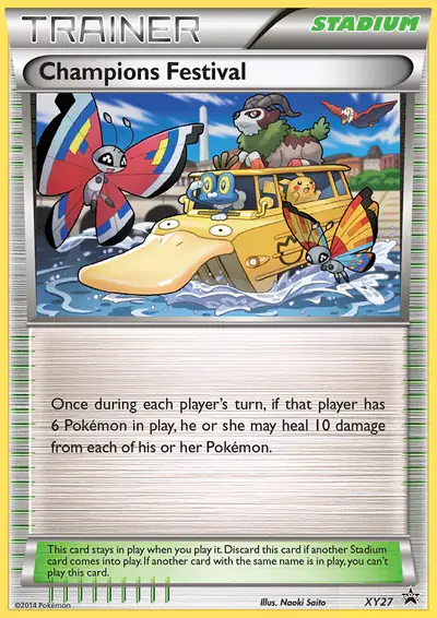 Image de la carte Pokemon Festival des Champions XY27/211
