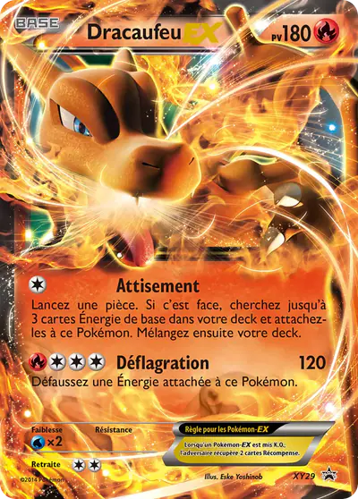 Image de la carte Pokemon Dracaufeu EX XY29/211