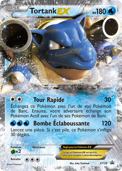 Image de la carte Pokemon Tortank EX XY30/211