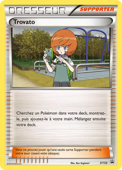 Image de la carte Pokemon Trovato XY33/211